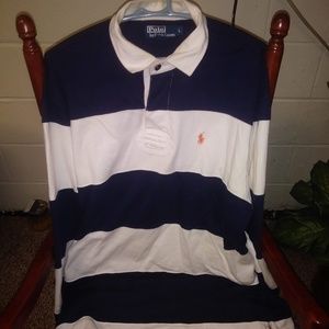 Men's Ralph Lauren Polo long sleeve ruby